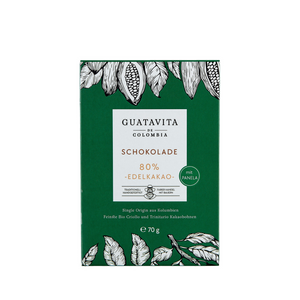 Schokolade 80% Kakao 80g